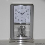 Часы La Minor 901 статуэтка с маятником silver