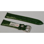 РЕМЕНЬ SL Calfskin ЛАК 8608-22мм зеленый аллигатор с наполнителем №1220