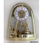 Часы La Minor 903 статуэтка с маятником gold