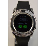 SMARTWATCH V8 хром №0060